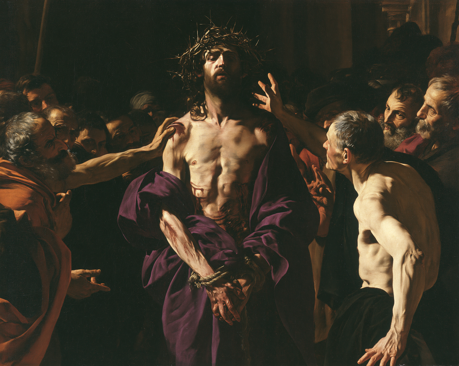 Ecce Homo - Caravaggio - darkness · Landscape n° 5