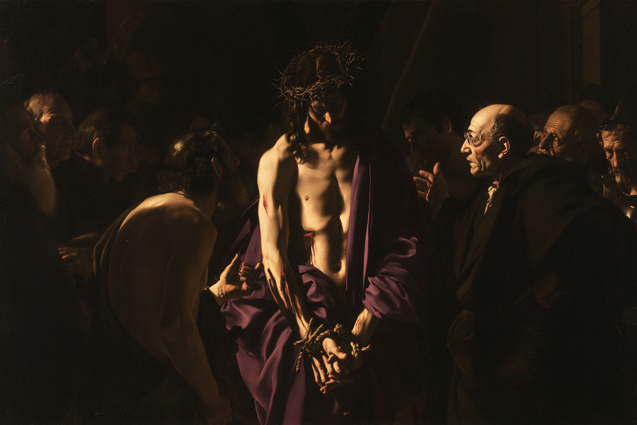 Ecce Homo - Caravaggio - tenebrism · Landscape n° 10