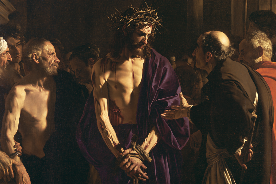Ecce Homo - Caravaggio - tenebrism · Landscape n° 11