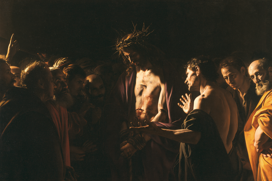 Ecce Homo - Caravaggio - tenebrism · Landscape n° 12