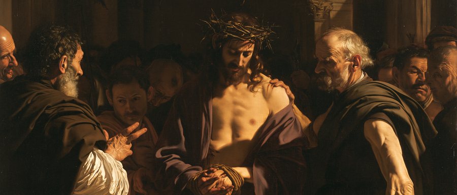 Ecce Homo - Caravaggio - darkness · Landscape n° 20