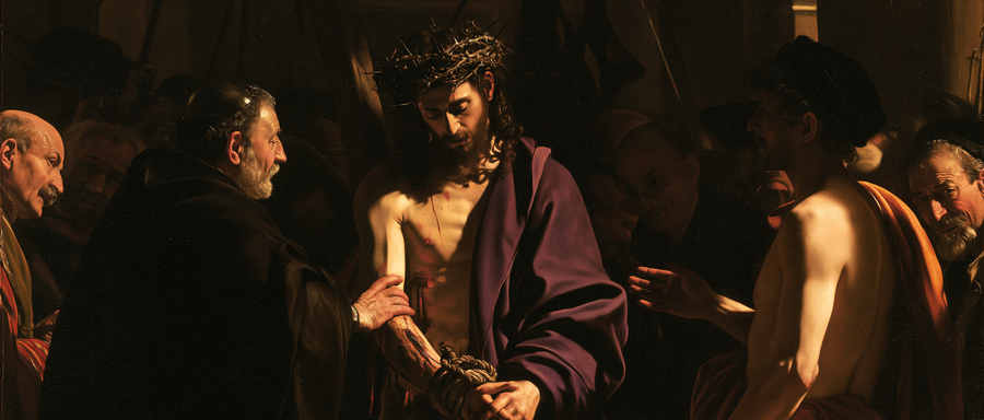 Ecce Homo - Caravaggio - tenebrism · Landscape n° 21