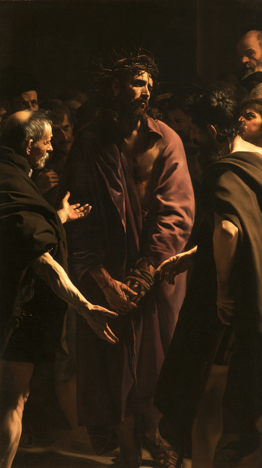 Ecce Homo - Caravaggio - tenebrism · Portrait n° 8