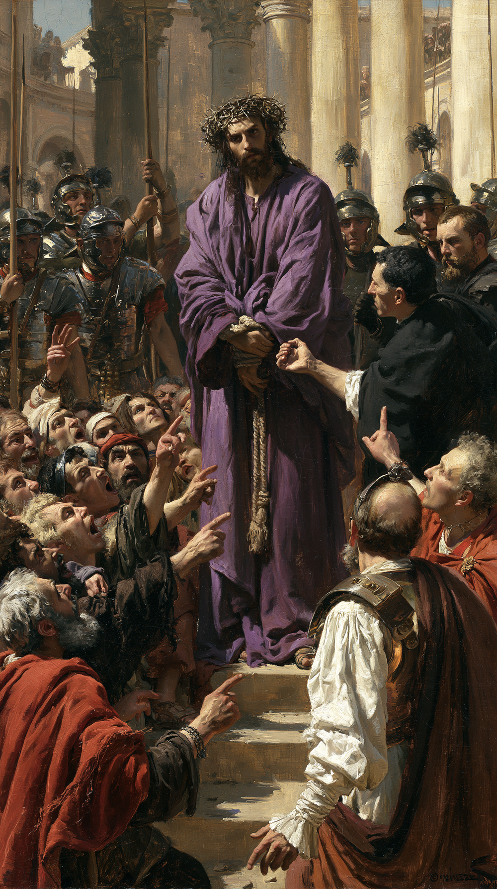 Ecce Homo - Взрыв движения · Портрет № 9 - Христианское искусство
