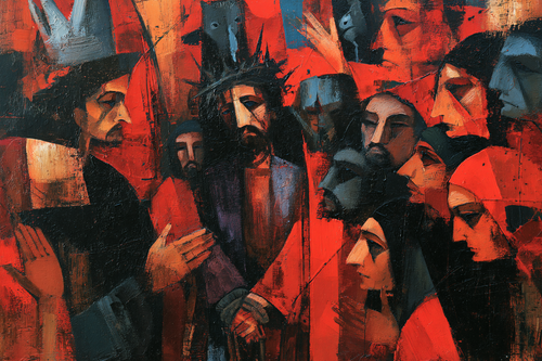 Ecce Homo - Экспрессионист · Пейзаж № 12 - Христианское искусство