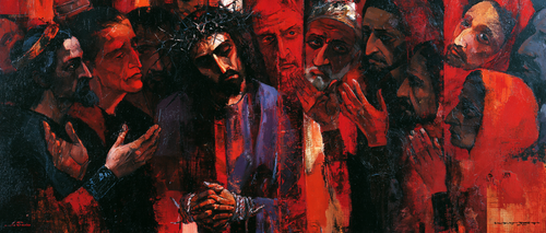 Ecce Homo - Экспрессионист · Пейзаж № 25 - Христианское искусство