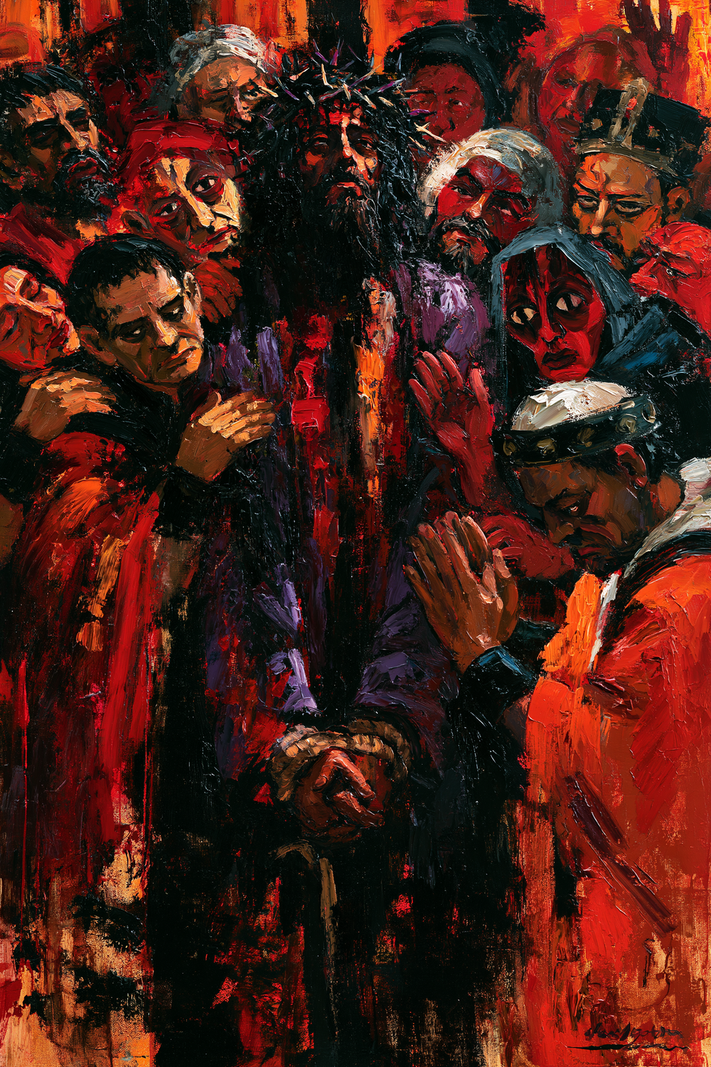 Ecce Homo - Экспрессионист · Портрет № 13 - Христианское искусство