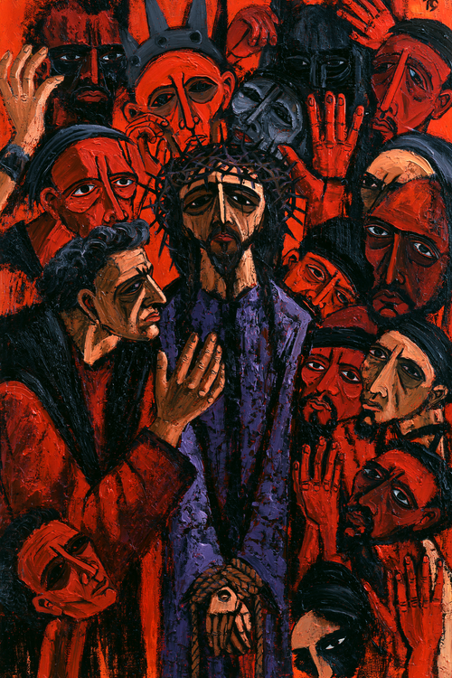 Ecce Homo - Экспрессионист · Портрет № 14 - Христианское искусство