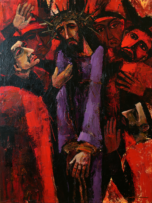 Ecce Homo - Экспрессионист · Портрет № 18 - Христианское искусство