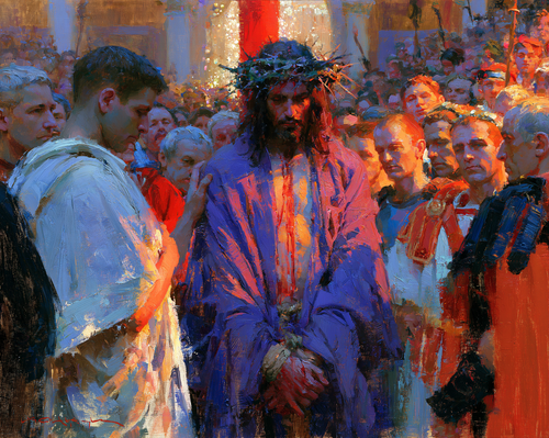 Ecce Homo - Импрессионист · Пейзаж № 4 - Христианское искусство