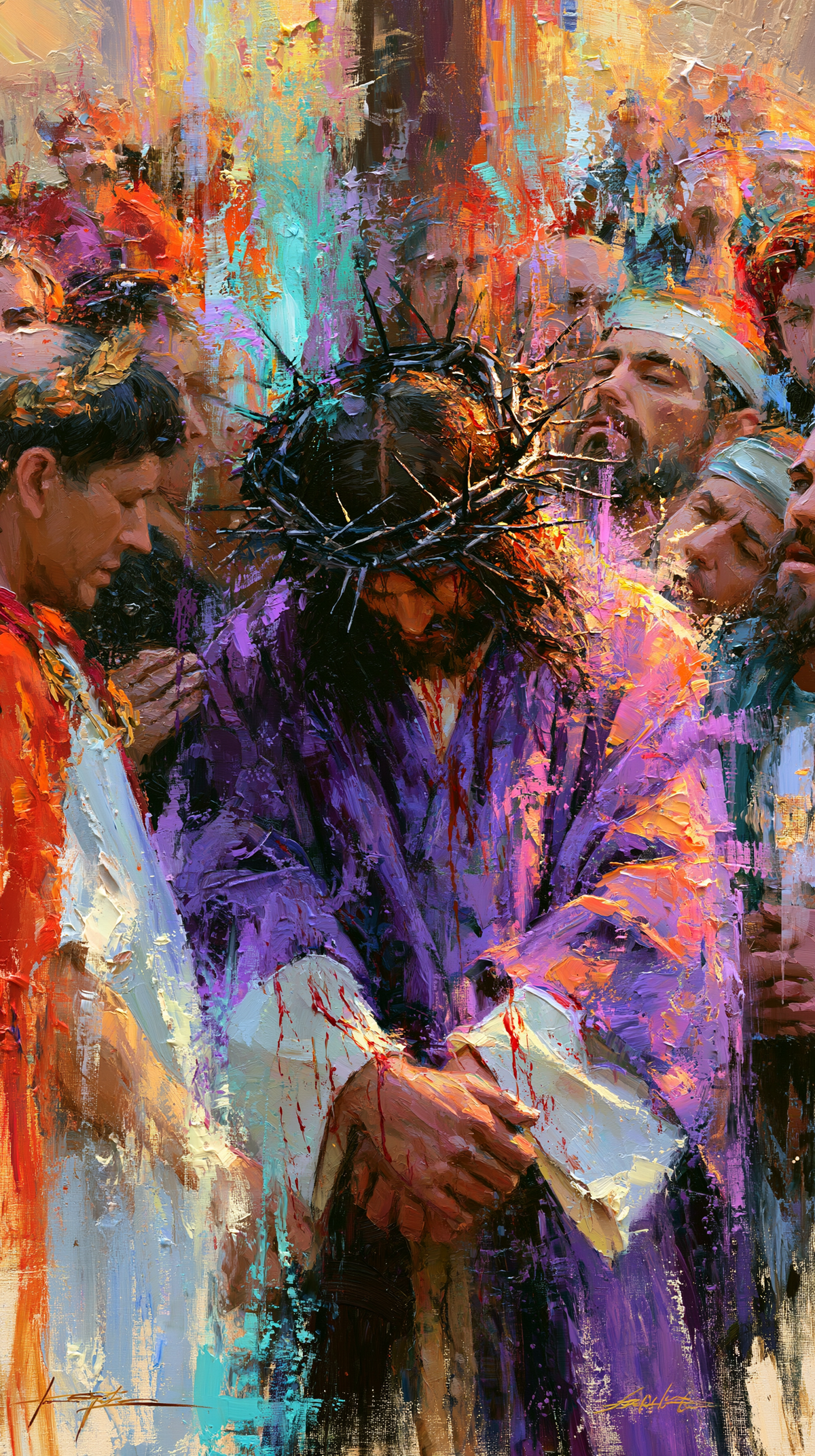 Ecce Homo - Импрессионист · Портрет № 5 - Христианское искусство