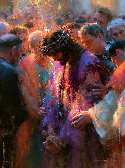Ecce Homo - Импрессионист · Портрет № 17 - Христианское искусство