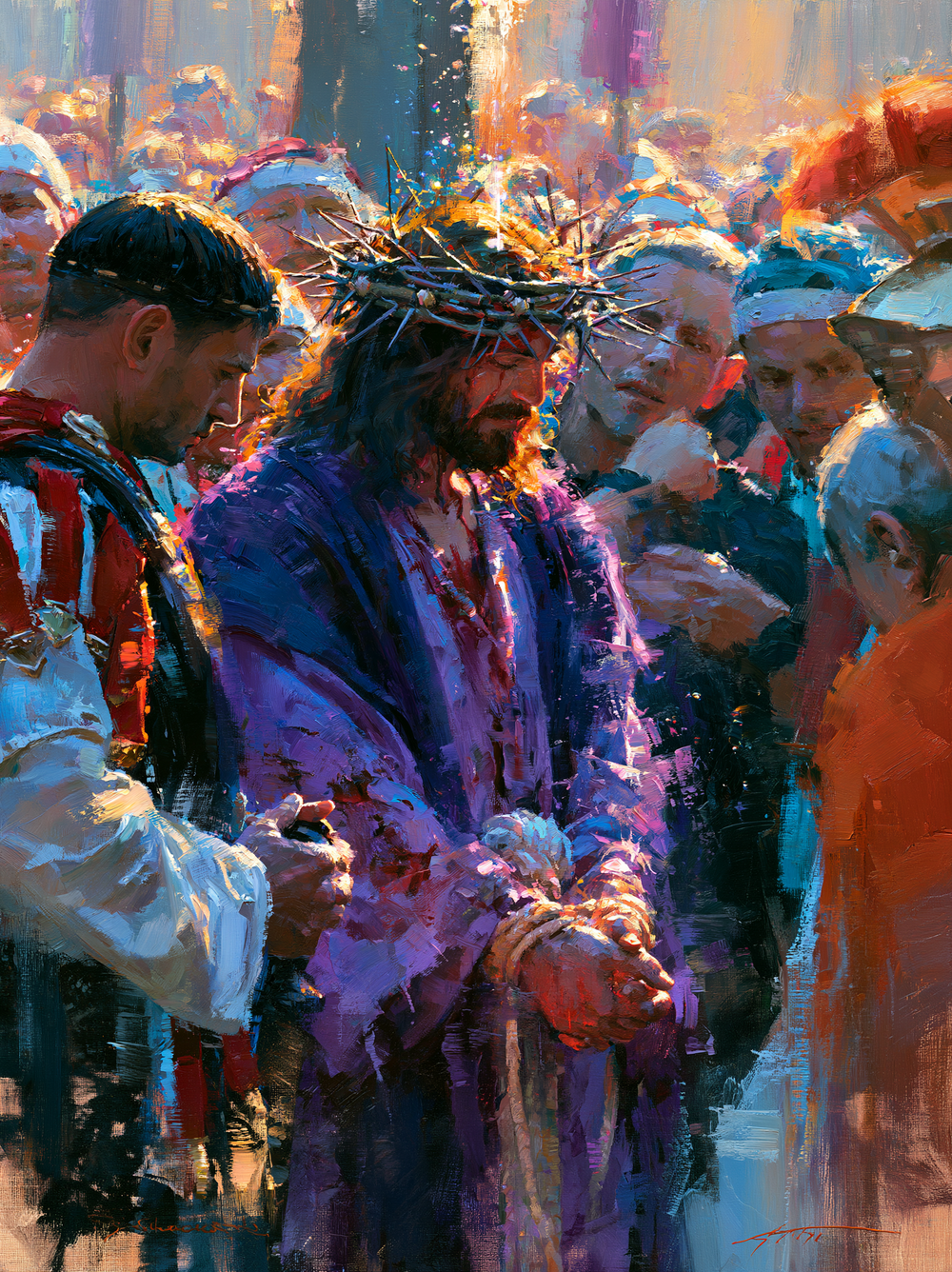 Ecce Homo - Импрессионист · Портрет № 18 - Христианское искусство