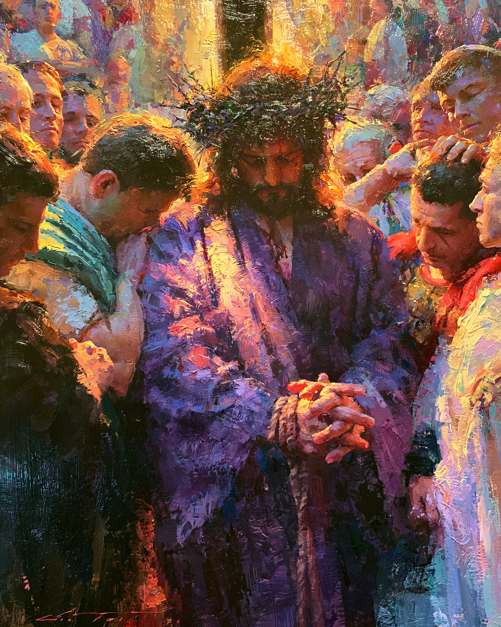 Ecce Homo - Импрессионист · Портрет № 21 - Христианское искусство