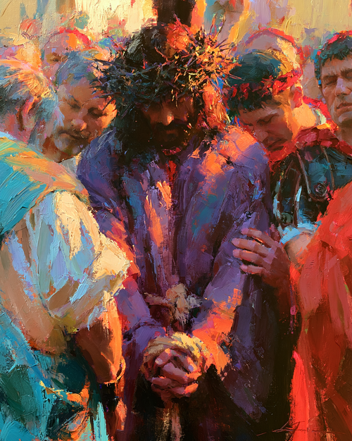 Ecce Homo - Импрессионист · Портрет № 22 - Христианское искусство