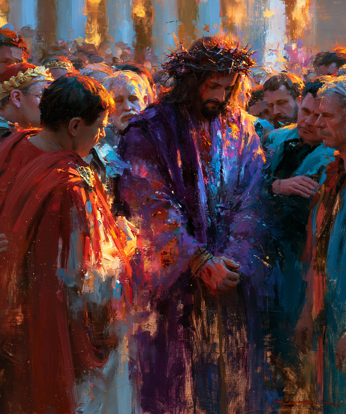 Ecce Homo - Импрессионист · Портрет № 25