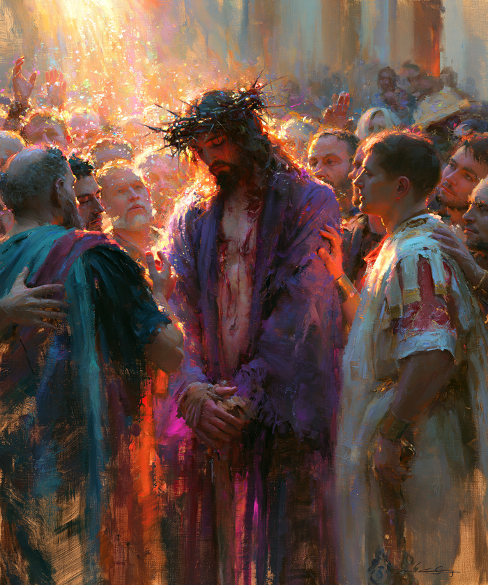 Ecce Homo - Импрессионист · Портрет № 26
