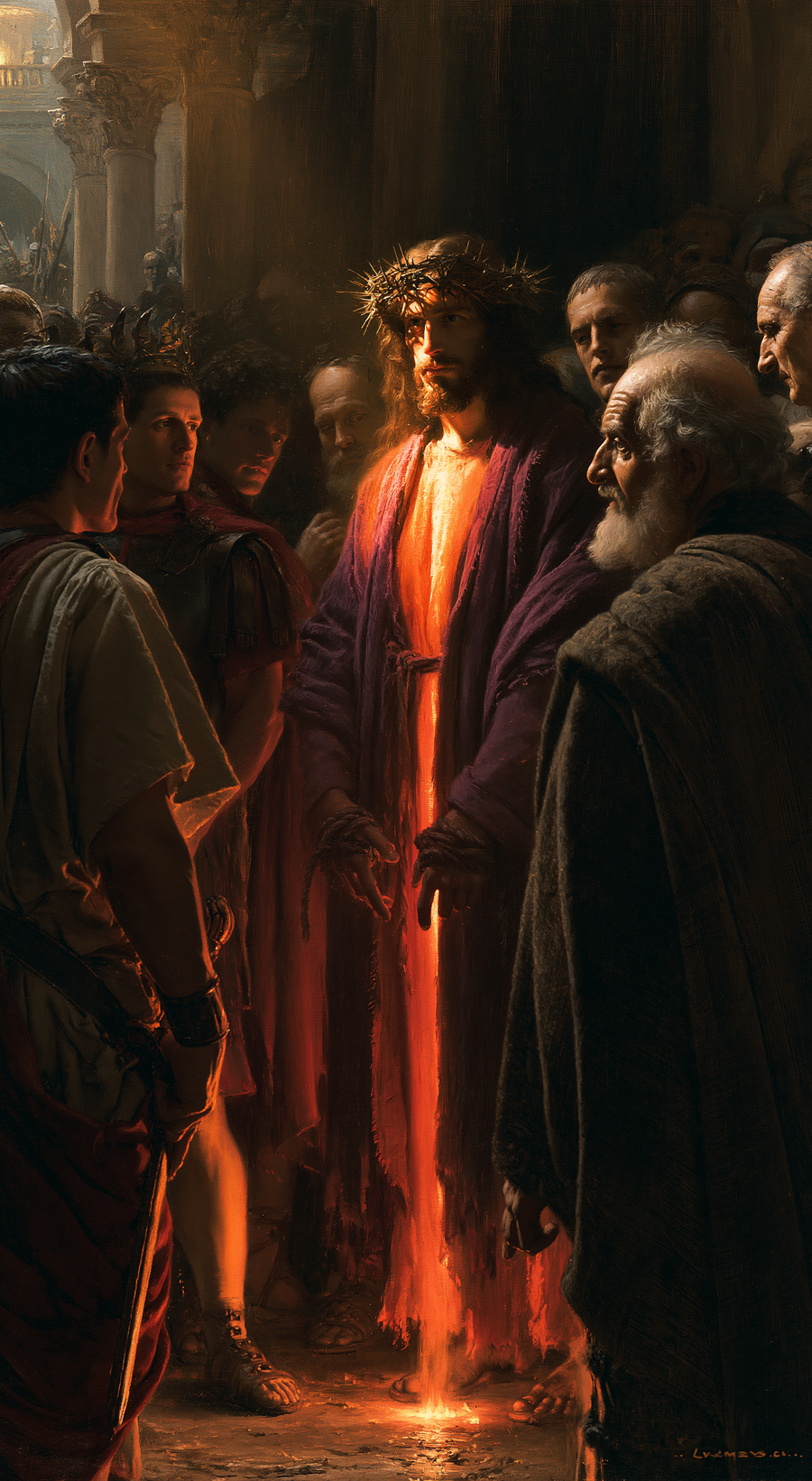 Ecce Homo - Divine Light · Portrait n° 8