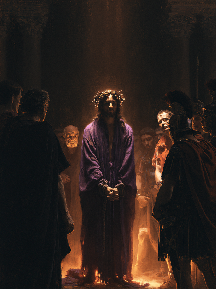 Ecce Homo - Divine Light · Portrait n° 18