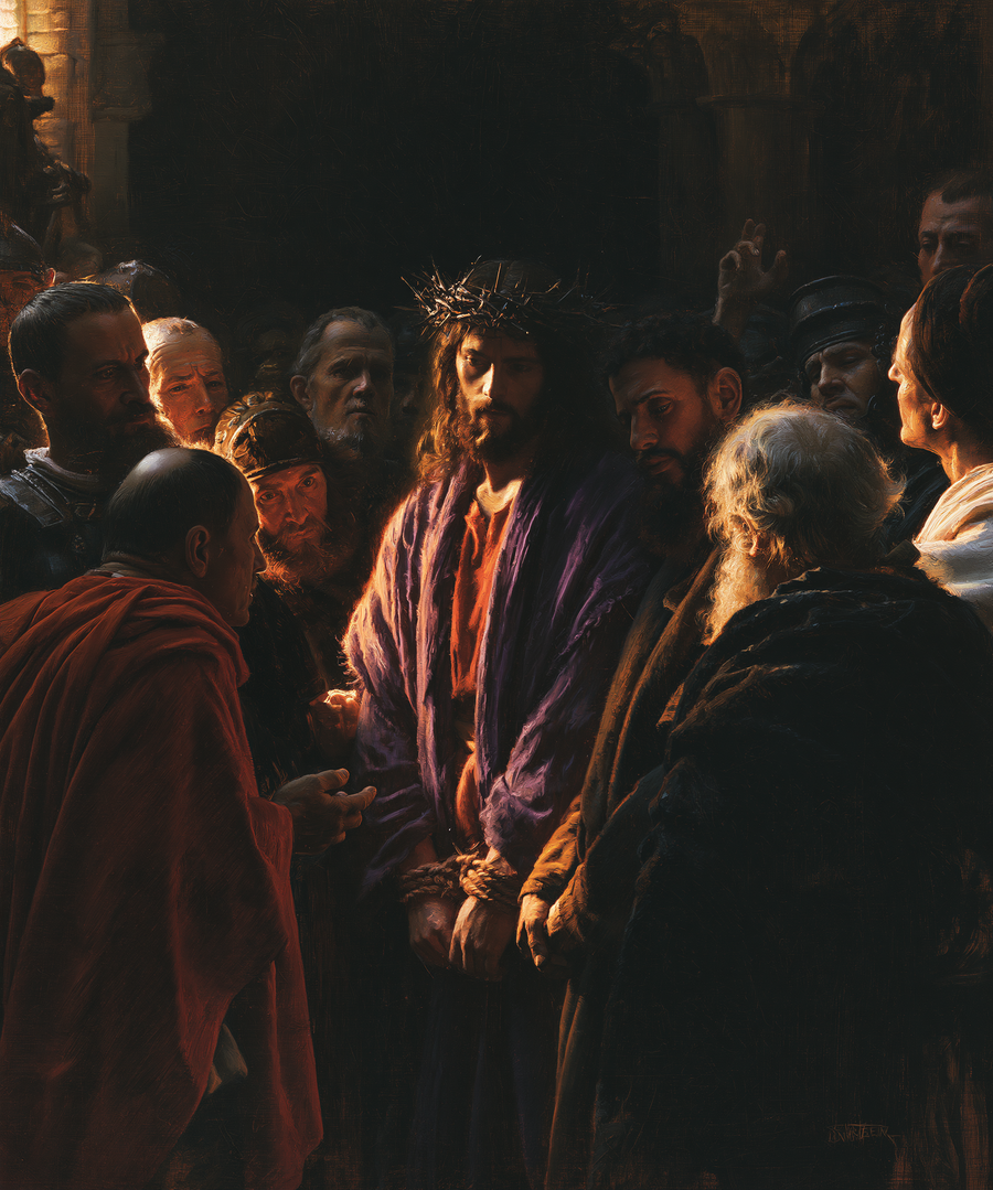 Ecce Homo - Divine Light · Portrait n° 25