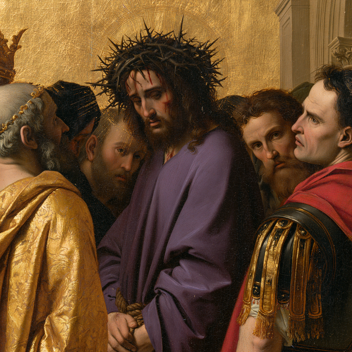 Ecce Homo - Священный золотой · Квадрат № 3