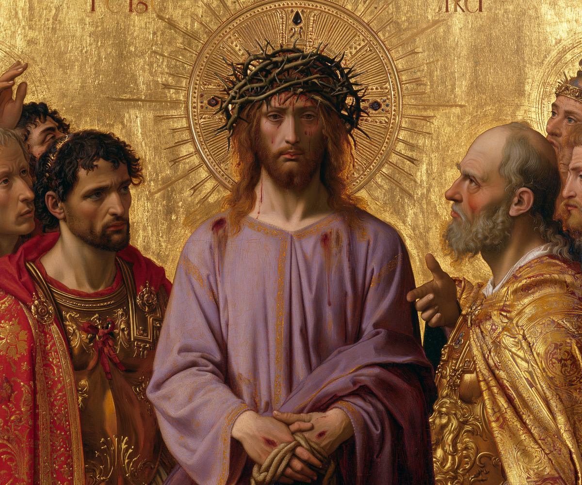 Ecce Homo - Священный золотой · Пейзаж № 2 - Христианское искусство