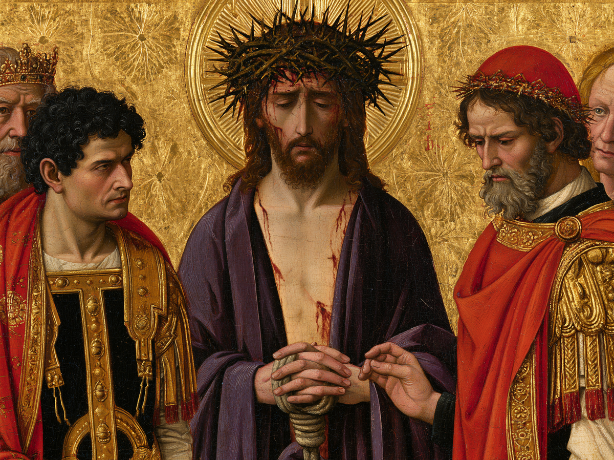 Ecce Homo - Sacred golden · Landscape n° 6