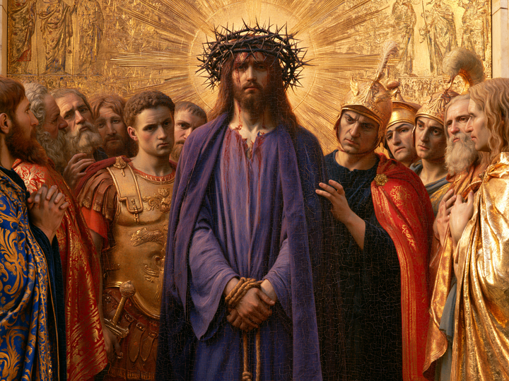 Ecce Homo - Священный золотой · Пейзаж № 7