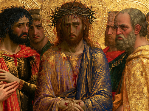 Ecce Homo - Священный золотой · Пейзаж № 8 - Христианское искусство
