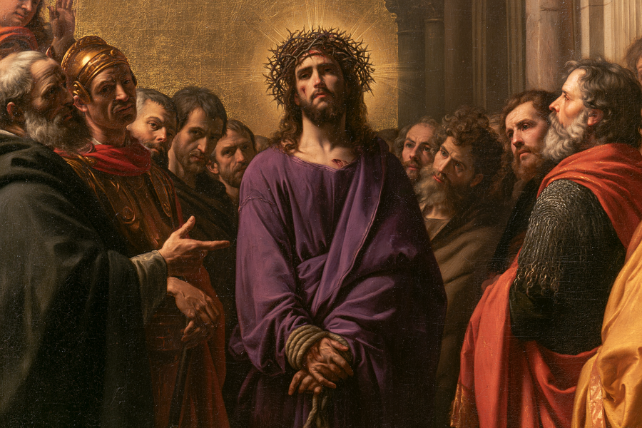 Ecce Homo - Священный золотой · Пейзаж № 10