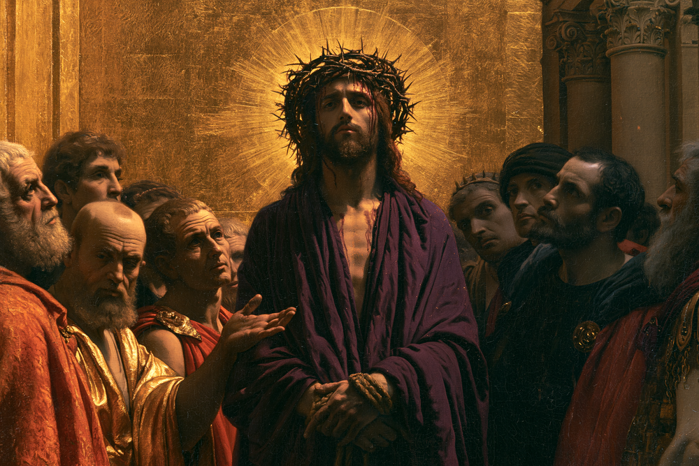 Ecce Homo - Священный золотой · Пейзаж № 11 - Христианское искусство