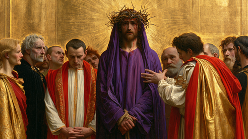 Ecce Homo - Священный золотой · Пейзаж № 13 - Христианское искусство