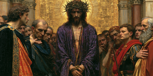 Ecce Homo - Священный золотой · Пейзаж № 16 - Христианское искусство