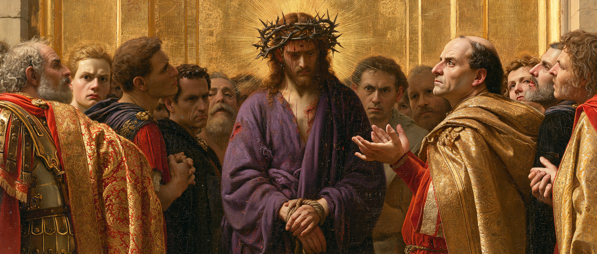 Ecce Homo - Священный золотой · Пейзаж № 21 - Христианское искусство