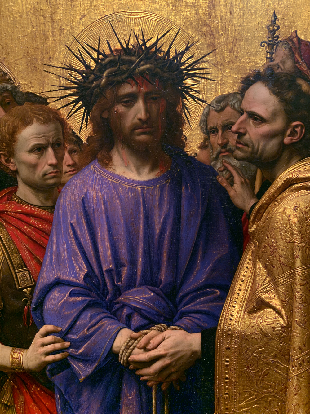 Ecce Homo - Священный золотой · Портрет № 16 - Христианское искусство