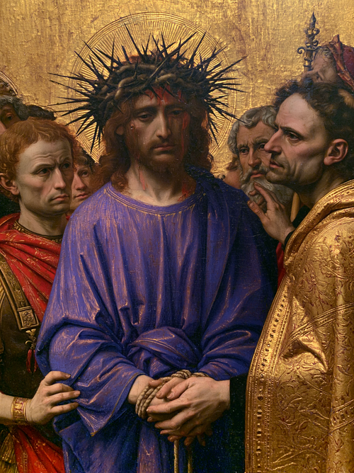 Ecce Homo - Священный золотой · Портрет № 16 - Христианское искусство