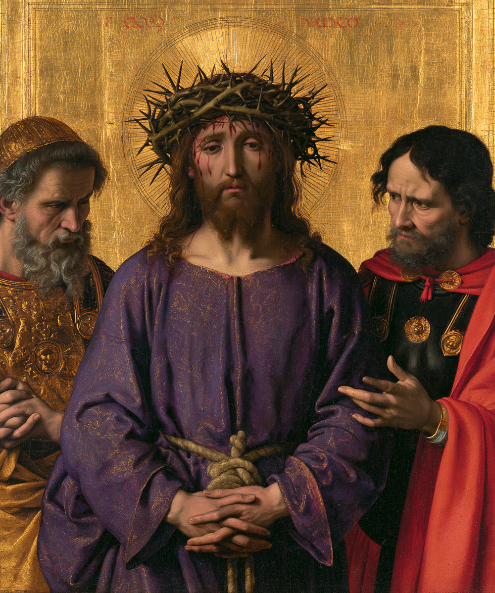 Ecce Homo - Священный золотой · Портрет № 25 - Христианское искусство