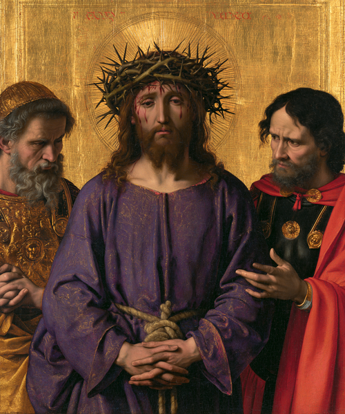Ecce Homo - Священный золотой · Портрет № 25 - Христианское искусство