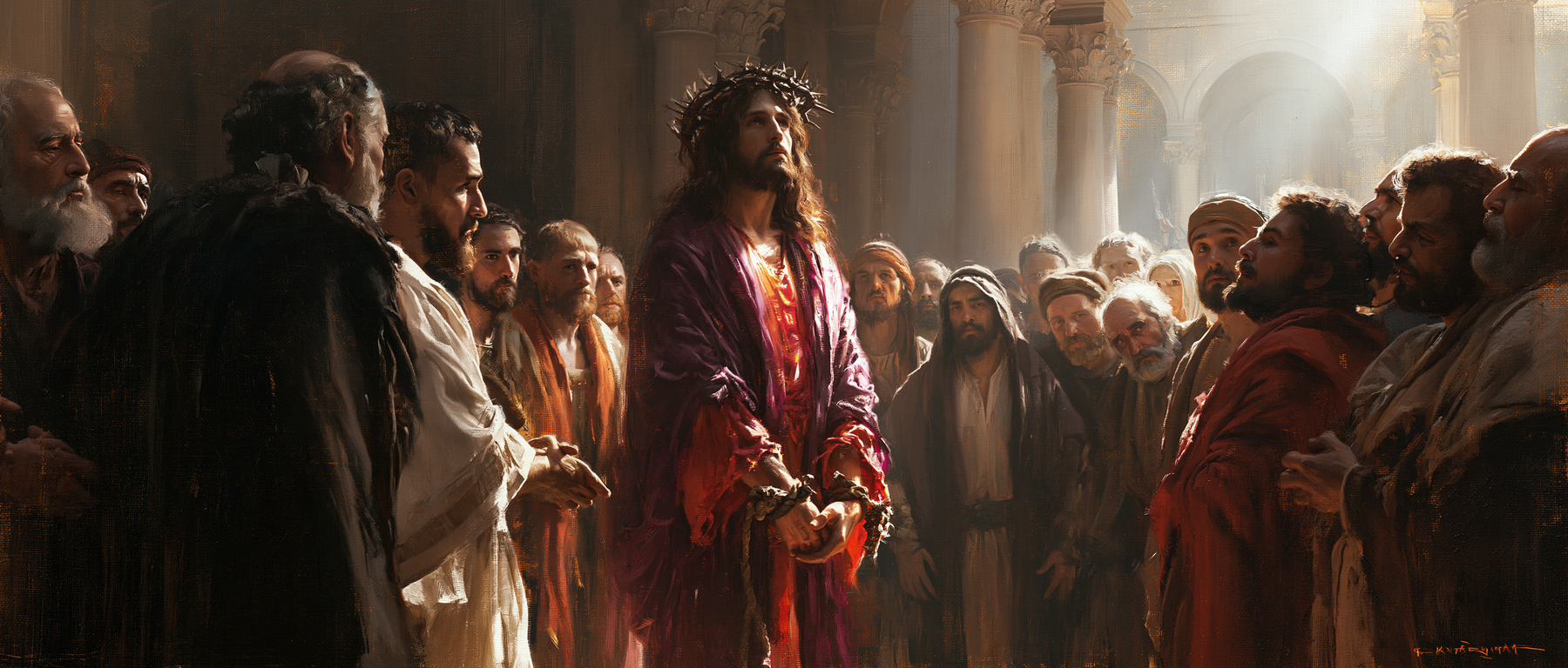 Ecce Homo - Sacred silence · Landscape n° 23 — aperçu de la finition sélectionnée