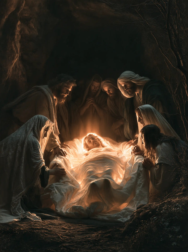 The Entombment of Jesus Christ - Divine Light · Portrait n° 18