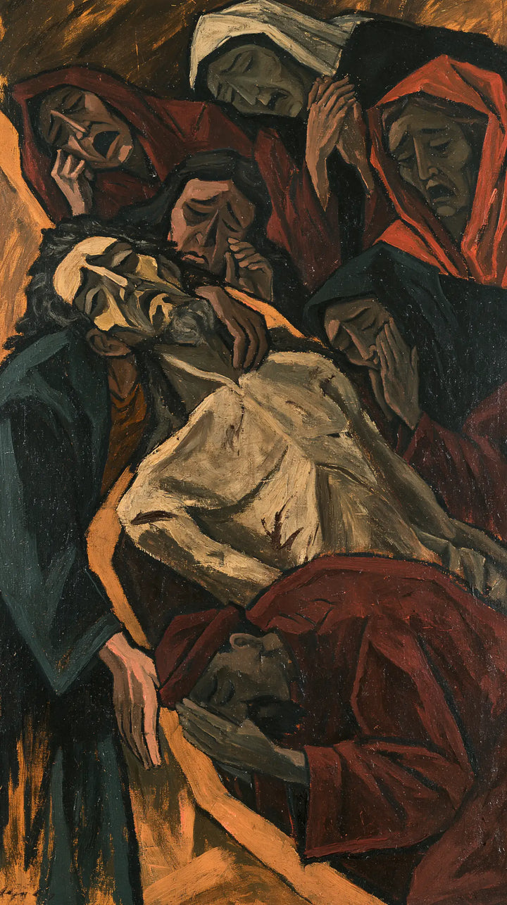 The Entombment of Jesus Christ - Expressionist · Portrait n° 10