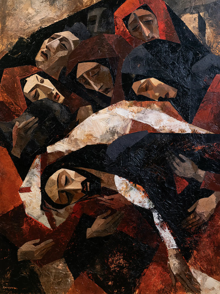 The Entombment of Jesus Christ - Expressionist · Portrait n° 16