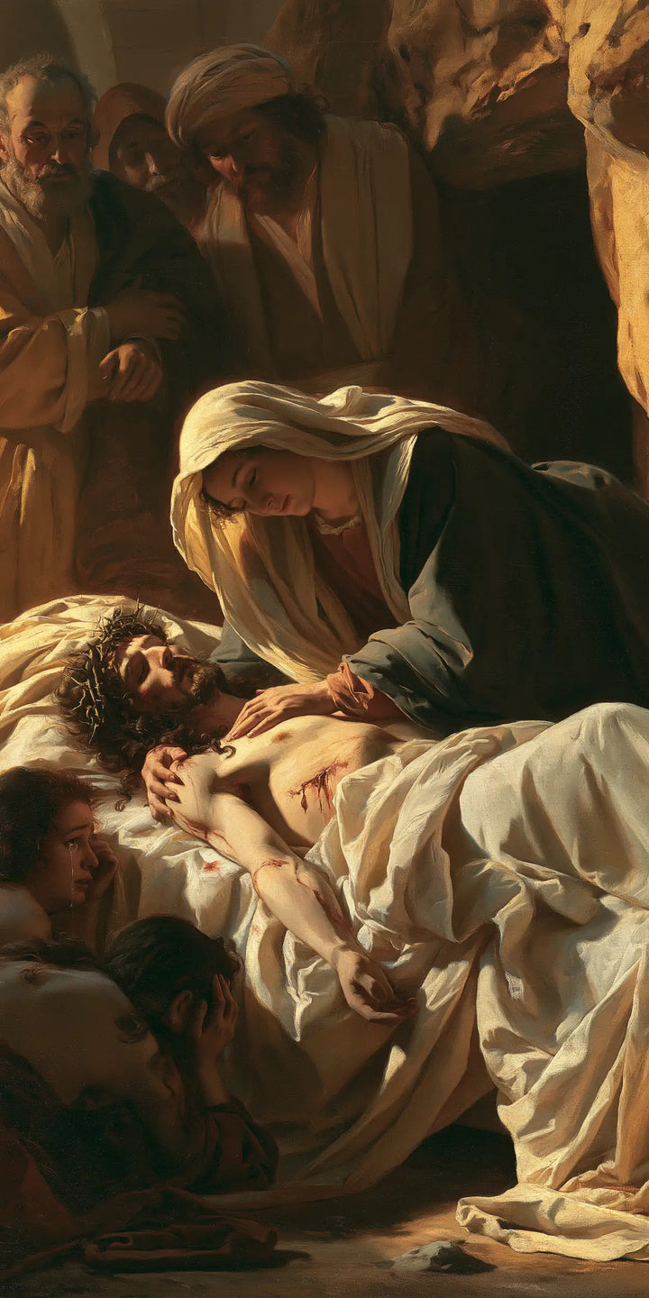 The Entombment of Jesus Christ - Intimate Mourning · Portrait n° 3