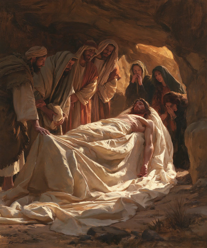 The Entombment of Jesus Christ — The Cloth in the Breath of Warm Daylight