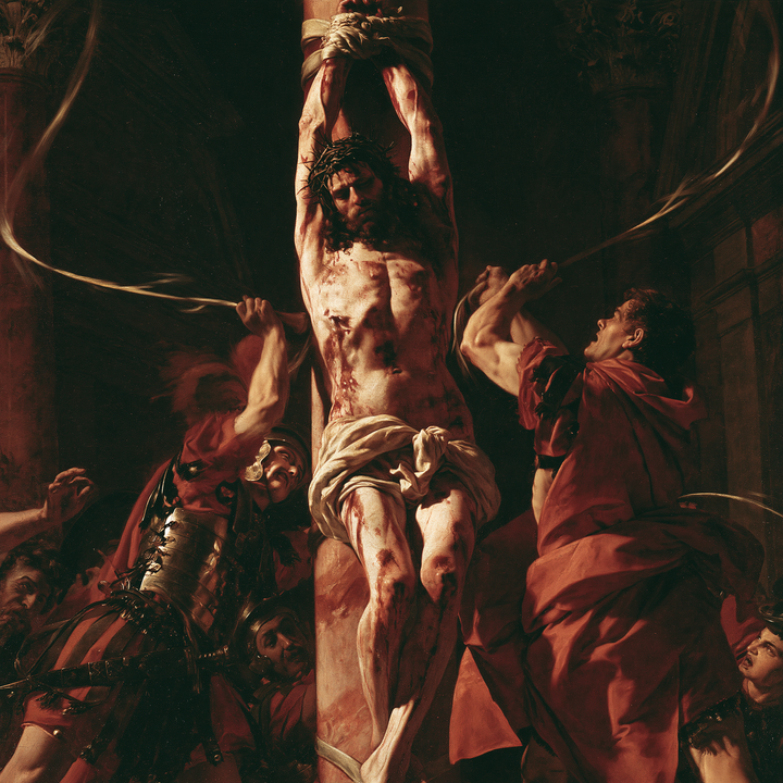 The Flagellation of Christ - Explosion of movement · Square n° 2