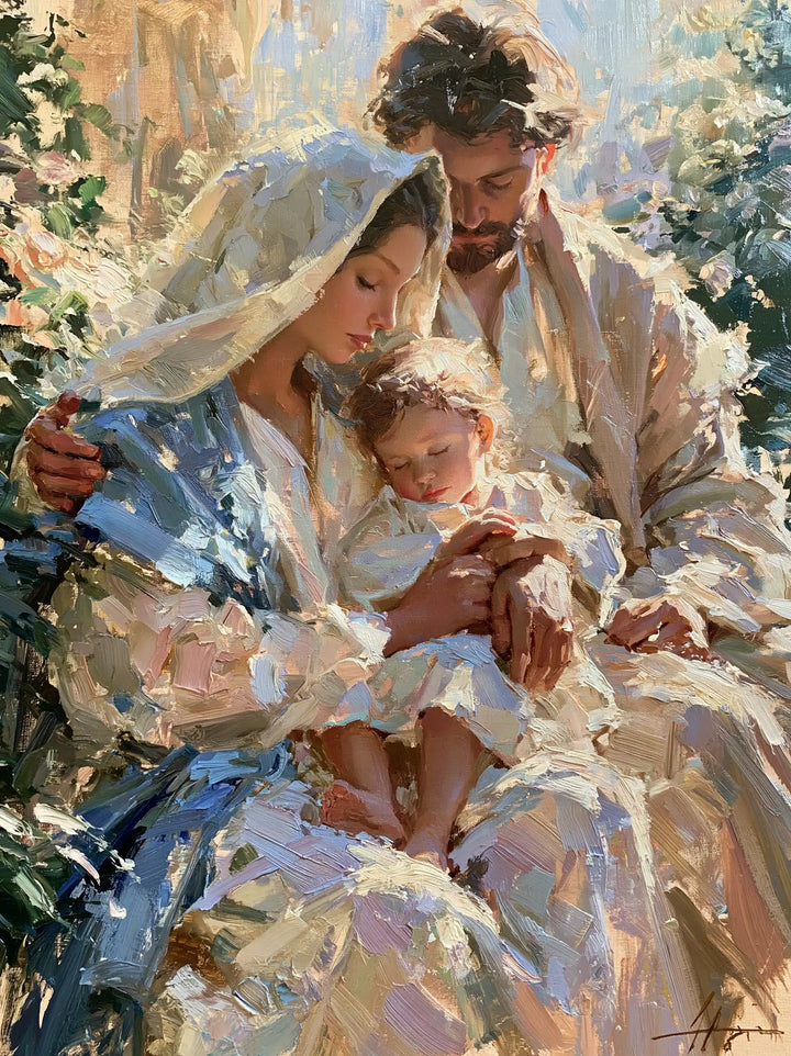 The Holy Family - Impressionist · Portrait n° 9