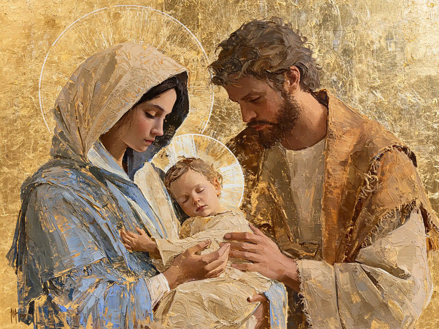 The Holy Family - Sacred Gold · Landscape n° 6