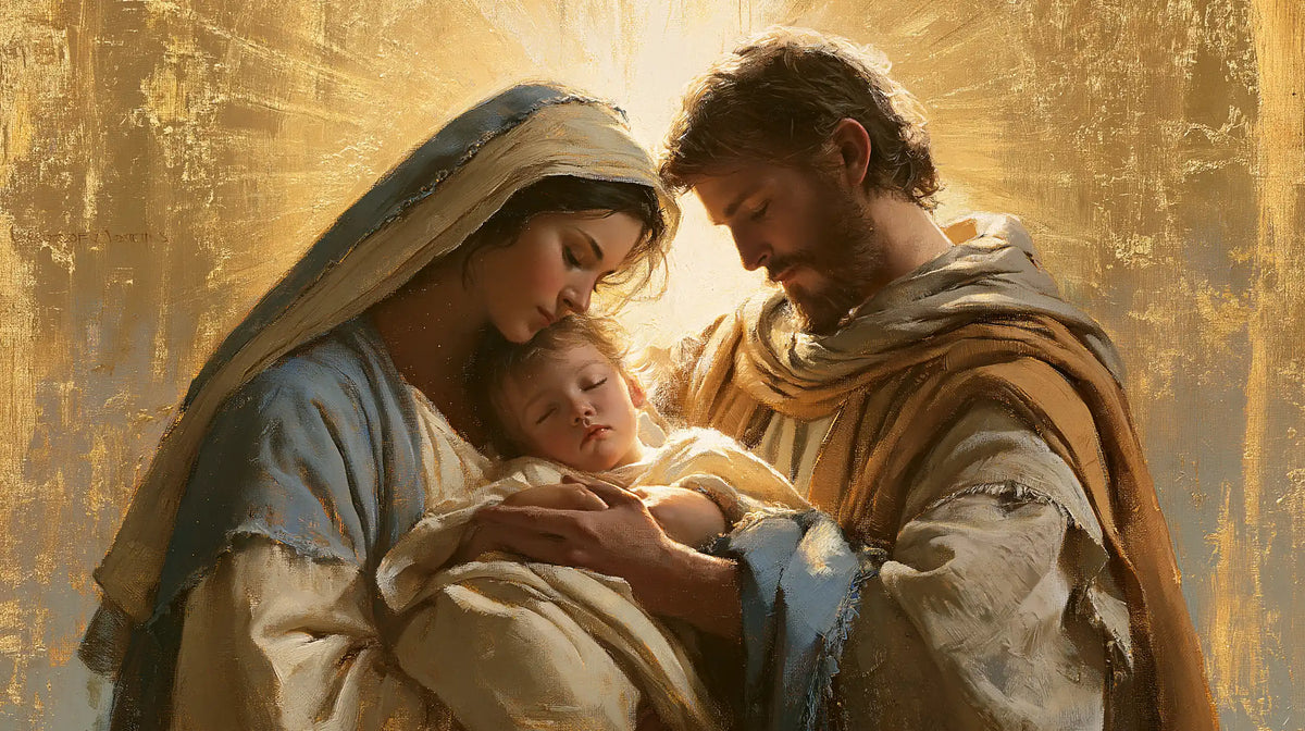 The Holy Family - Sacred Gold · Landscape n° 8
