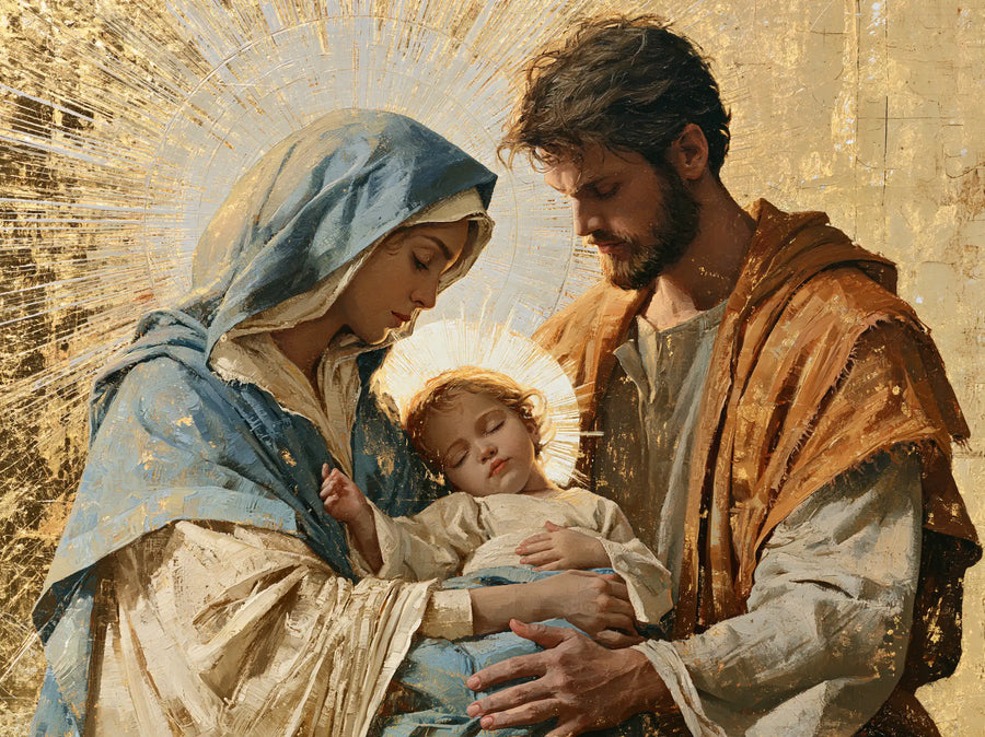The Holy Family - Sacred Gold · Landscape n° 14