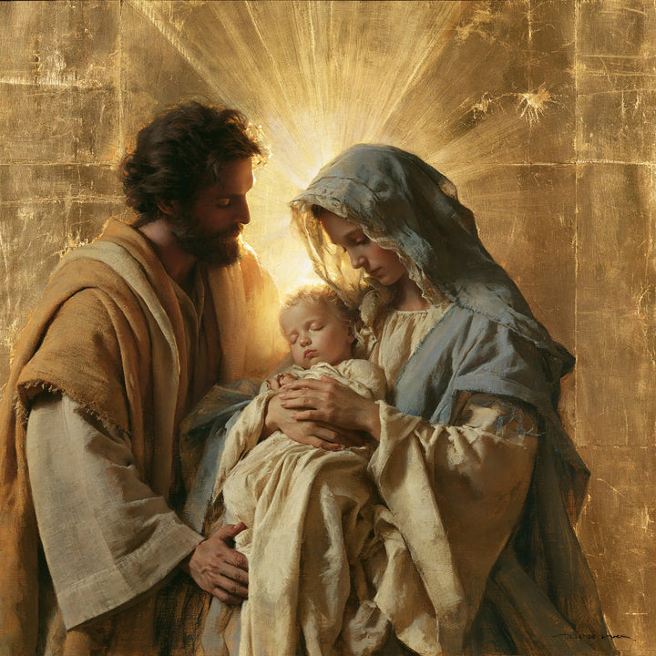 The Holy Family - Sacred Gold · Square n° 5